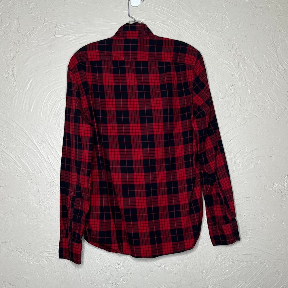 J Crew Plaid Button Down Size Medium - image 2